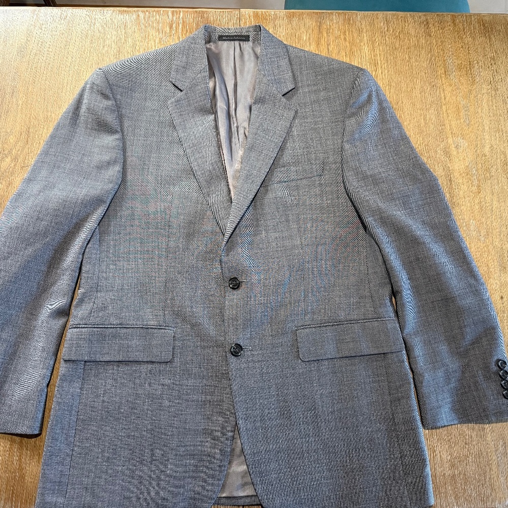 Ralph Lauren Chaps grey wool blazer